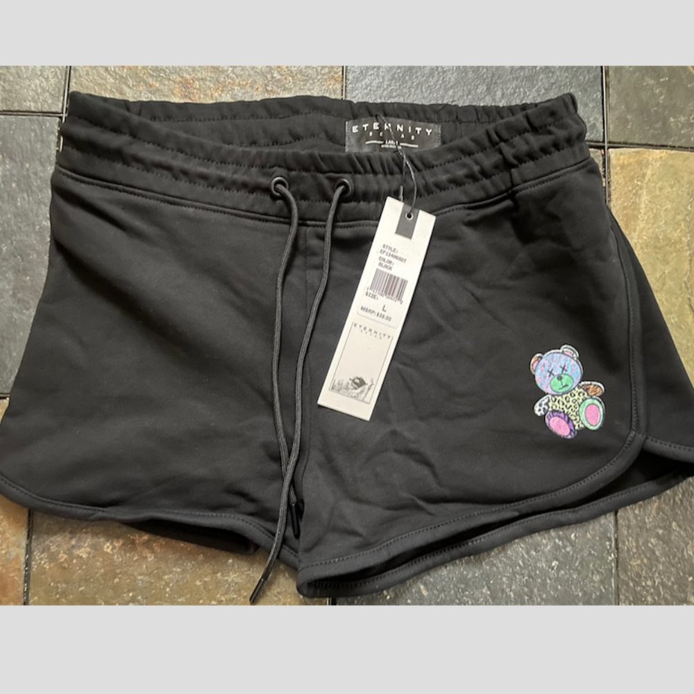 Women's L Black Eternity BC/AD Shorts NWT NWT